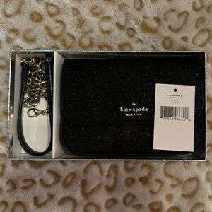 Kate Spade New York Lola Glitter Convertible Belt Bag Crossbody with Gift Box
